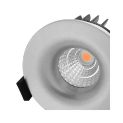 Noxion LED Spot Gimax Aluminium 6W 400lm 36D - 927 Extra Varm Vit | Utskärning 74mm - IP44 - Bästa färgåtergivning - Dimbar