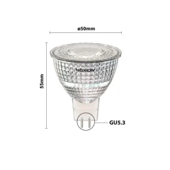 Noxion LED Spot GU5.3 MR16 6.1W 621lm 36D - 840 Kallvit | Ersättare 50W