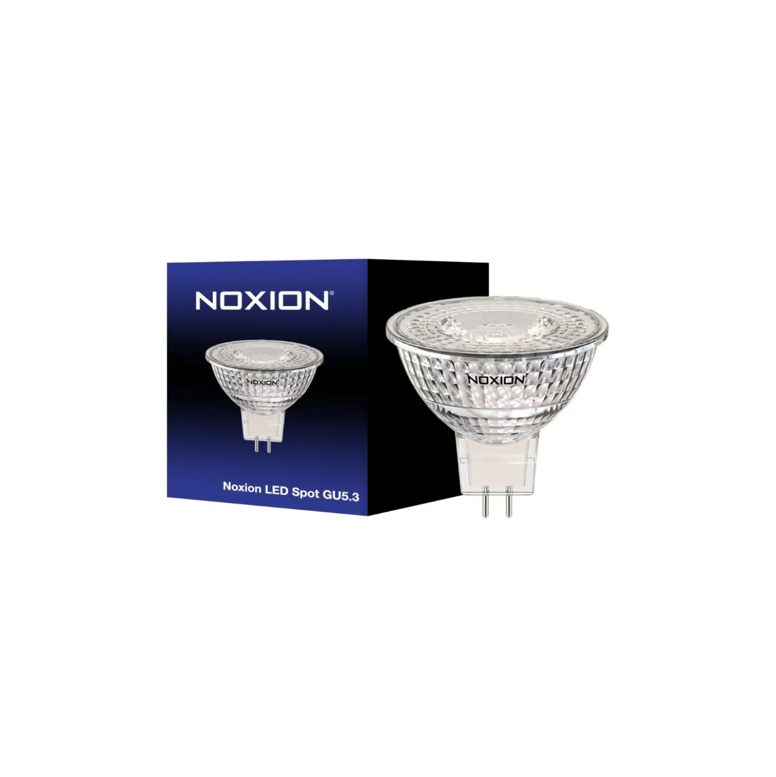 Noxion LED Spot GU5.3 MR16 4.4W 345lm 60D - 830 Varm Vit | Dimbar - Ersättare 35W