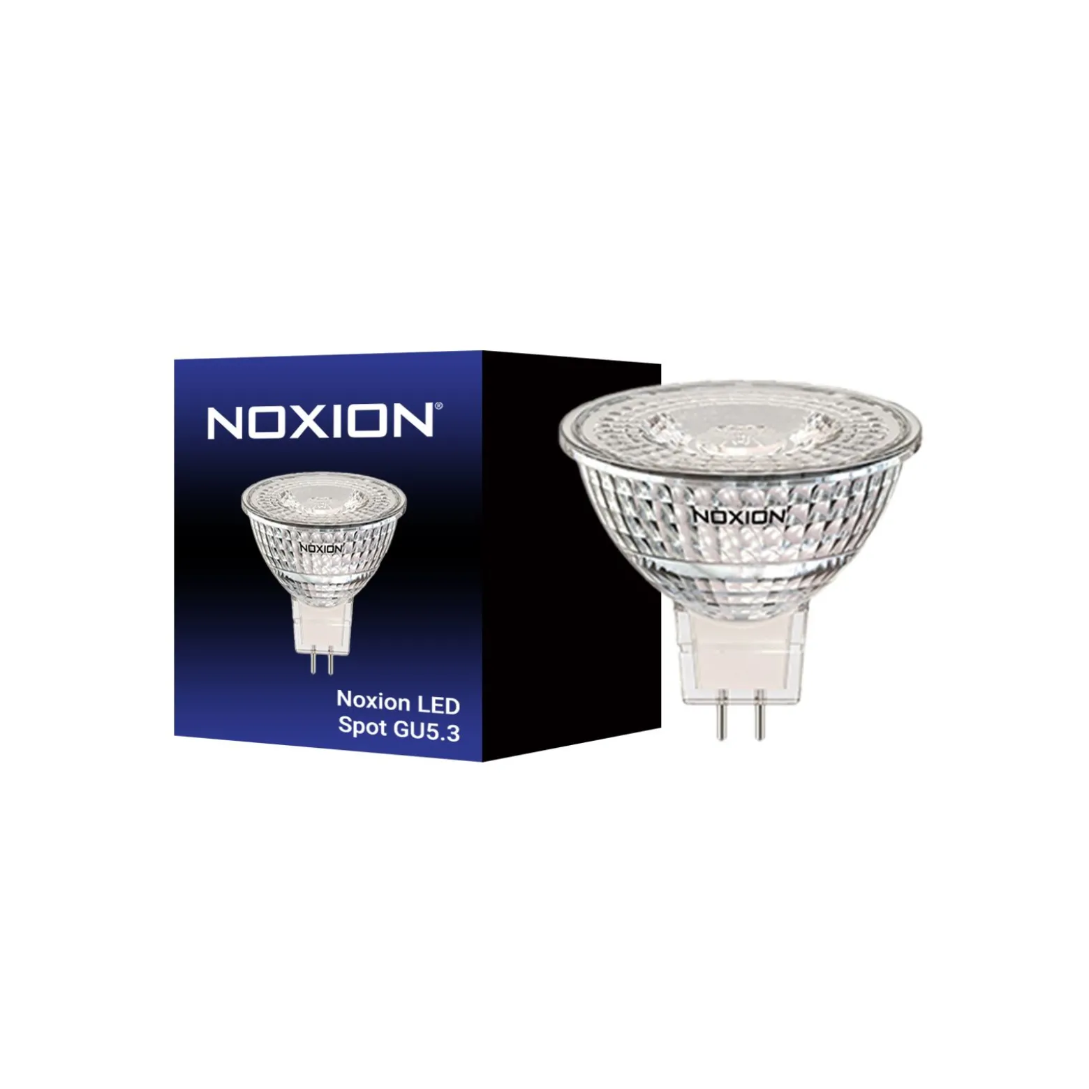 Noxion LED Spot GU5.3 MR16 7.5W 621lm 60D - 830 Varm Vit | Dimbar - Ersättare 50W