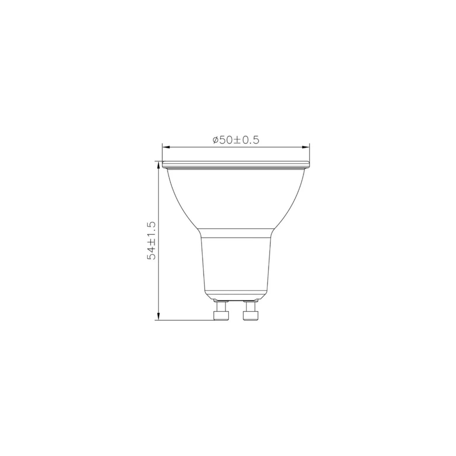 Noxion LED Spot GU10 PAR16 2.4W 230lm 36D - 827 Extra Varm Vit| Ersättare 35W