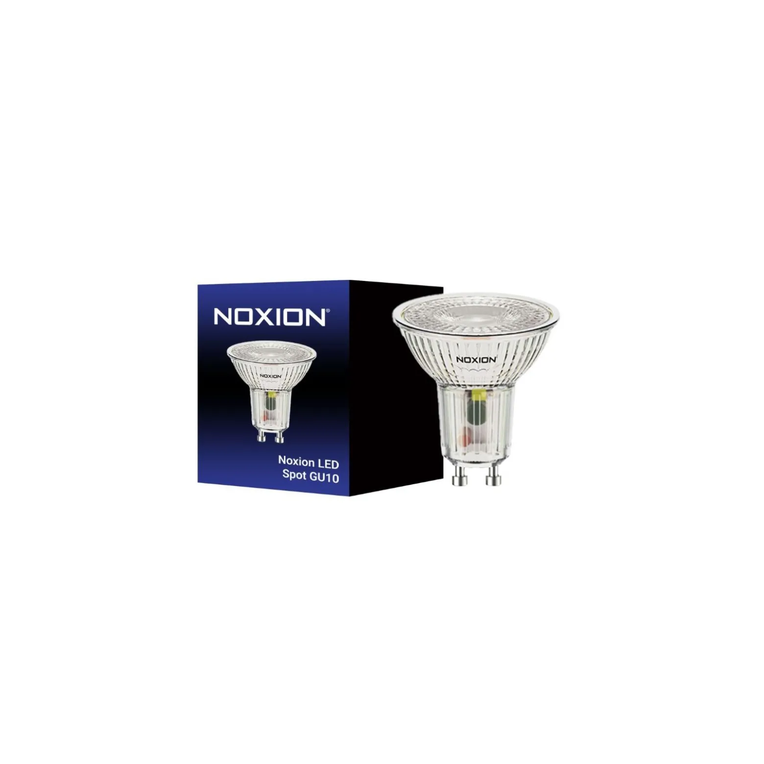 Noxion LED Spot GU10 PAR16 3.6W 345lm 36D - 830 Varm Vit | Ersättare 50W