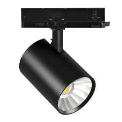 Noxion LED Spårbelysning 3-Fas Delta Pro Aluminium Svart 40W 4900lm 36D - 930-940-957 CCT | UGR <19