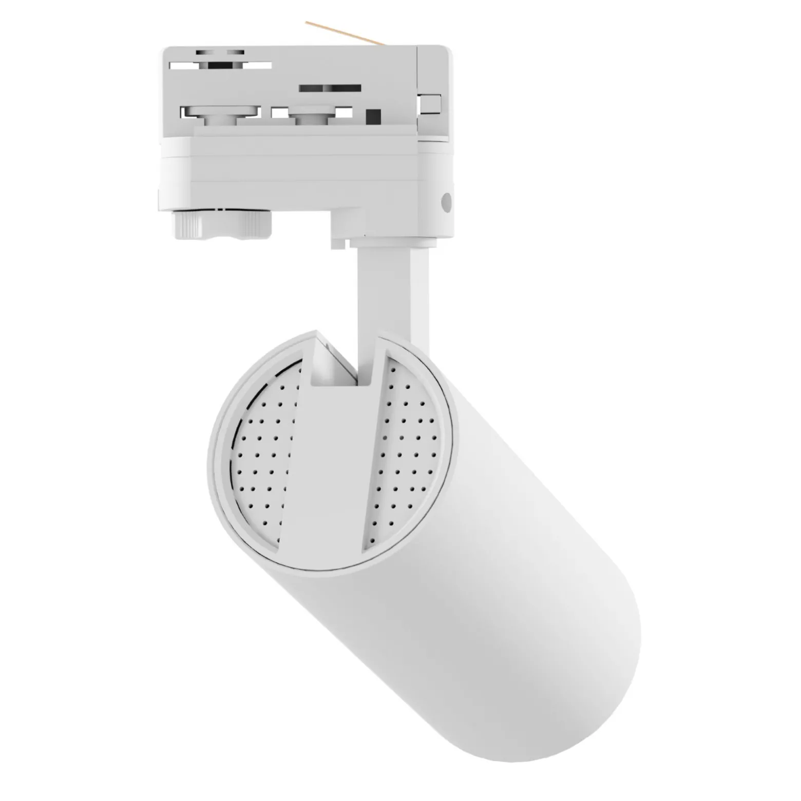 Noxion LED Spårbelysning 3-Fas Ecowhite Aluminium Vit 20W 1970lm 36D - 830 Varm Vit | UGR <19
