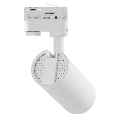 Noxion LED Spårbelysning 3-Fas Ecowhite Aluminium Vit 20W 2060lm 36D - 840 Kallvit | UGR <19