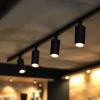Noxion LED Spårbelysning 3-Fas Ecowhite Aluminium Svart 20W 1970lm 36D - 830 Varm Vit | UGR <19
