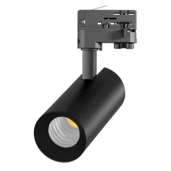 Noxion LED Spårbelysning 3-Fas Ecowhite Aluminium Svart 20W 2060lm 36D - 840 Kallvit | UGR <19