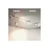 Noxion LED Spårbelysning 3-fas Spot Accento Grå 35W 3100lm 36D - 930 Varm Vit | Bästa färgåtergivning