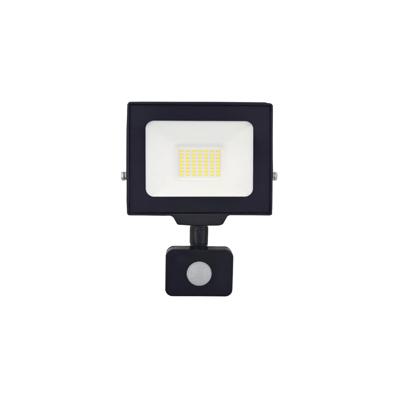 Noxion LED Strålkastare Beamy G3.1 Svart 30W 3300lm 110D - 840 Kallvit | IP44 - Rörelse- och Ljussensor - Symmetrisk