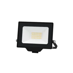 Noxion LED Strålkastare Beamy Aluminium Svart 20W 2200lm 100D - 830 Varm Vit | IP65 - Symmetrisk