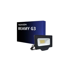 Noxion LED Strålkastare Beamy G3.1 Svart 10W 1100lm 100D - 830 Varm Vit | IP65 - Symmetrisk