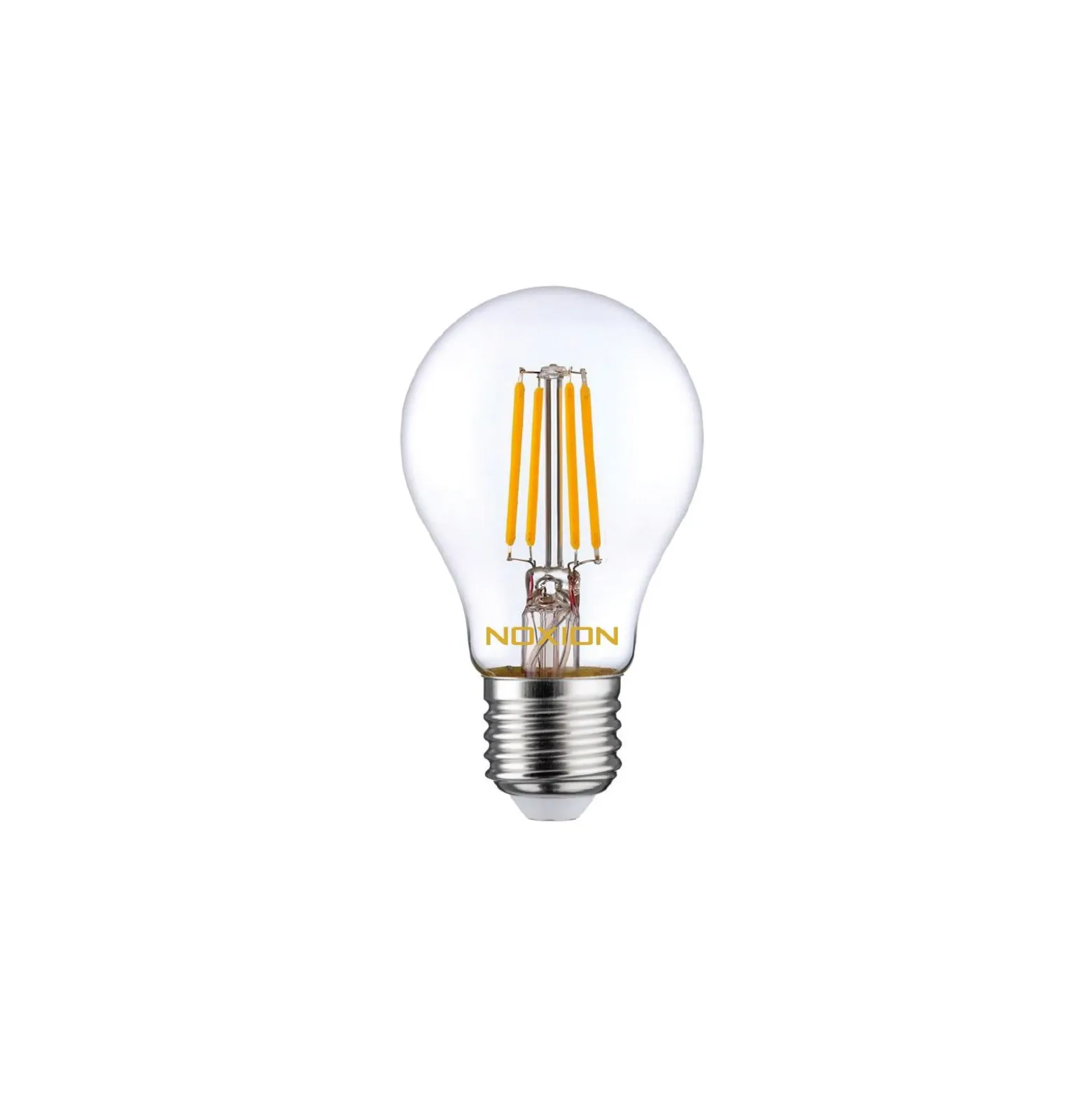 Noxion Lucent Filament LED E27 Päron Klar 7W 806lm - 827 Extra Varm Vit | Ersättare 60W