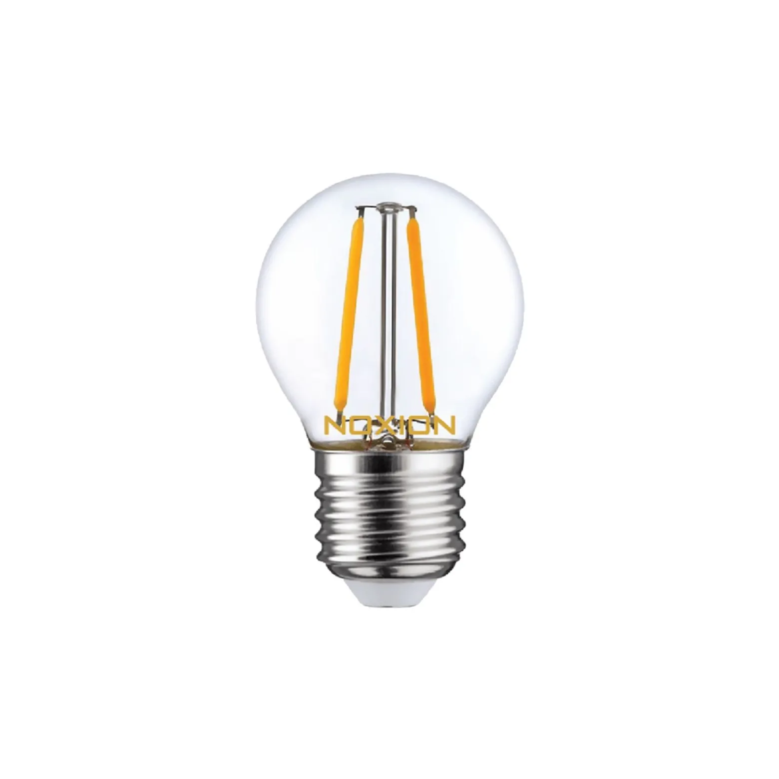 Noxion Lucent LED E27 Boll Filament Klar 2.5W 250lm - 827 Extra Varm Vit | Dimbar - Ersättare 25W