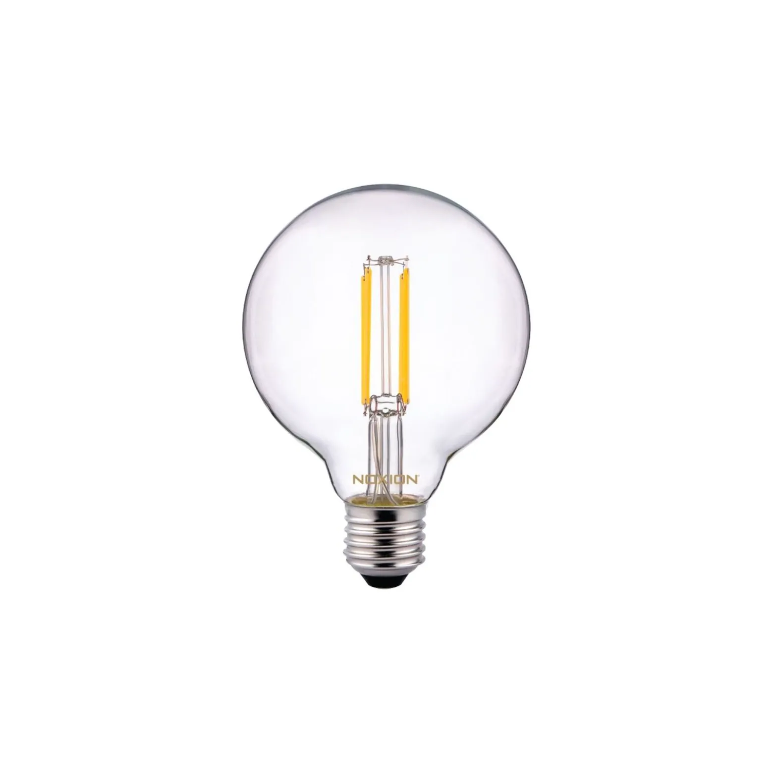 Noxion Lucent LED E27 Globe Filament Klar 7W 806lm - 827 Varm Vit | Ersättare 60W