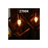 Noxion Lucent LED E14 Kronljus Filament Klar 4.5W 470lm - 827 Extra Varm Vit | Dimbar - Ersättare 40W