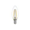 Noxion Lucent LED E14 Kronljus Filament Klar 2.5W 250lm - 827 Extra Varm Vit | Ersättare 25W