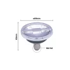 Noxion Lucent LED Spot AR70 BA15d 6W 350lm 36D - 927 Extra Varm Vit | Bästa färgåtergivning - Dimbar - Ersättare 50W