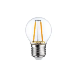 Noxion Lucent Lustre LED E27 boll Filament Klar 2.5W 250lm - 827 Extra Varm Vit - Ersättare 25W