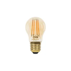 Noxion Lucent Lustre LED E27 Filament Ambar 4.5W 400lm - 822 Extra Varm Vit | Dimbar - Ersättare 35W