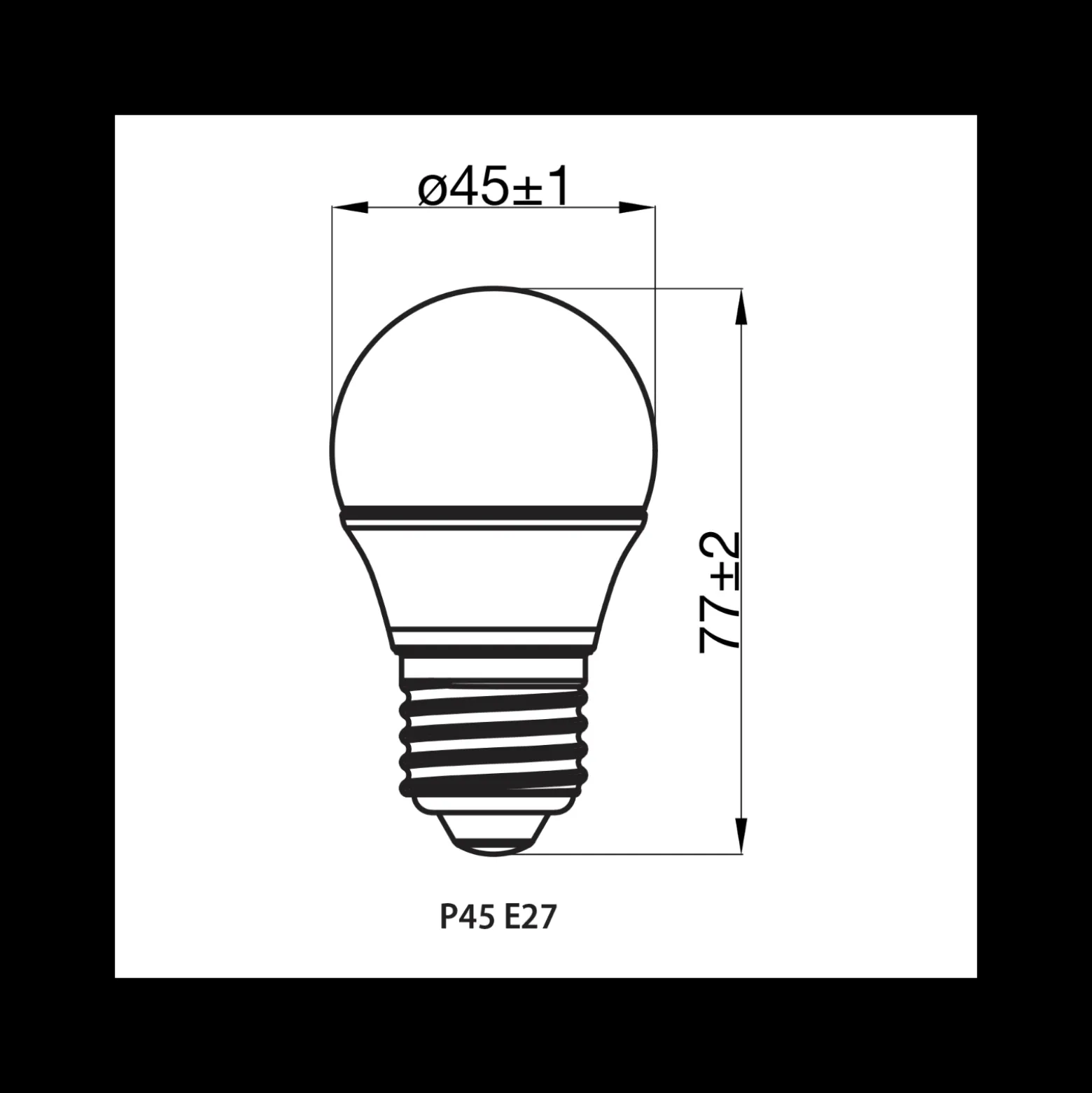 Noxion Lucent Lyster LED E27 boll Matt 2.5W 250lm - 827 Extra Varm Vit | Ersättare 25W