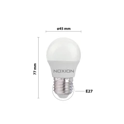 Noxion Lucent Lyster LED E27 boll Matt 2.5W 250lm - 827 Extra Varm Vit | Ersättare 25W