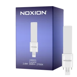 Noxion Lucent PL-S LED 2.8W - 827 Extra Varm Vit | 2-Stift - Ersättare 5W