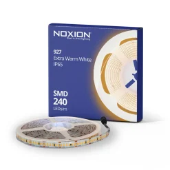 Noxion Naga Led-Ljusslingor IP65 SMD2835/240 24V 16W/m 927 5M/10mm/25mm