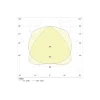 Noxion NX-Line Modul 90W 8000lm 60D - 840 - Kallvit | 1500mm - 8-Polig - Asymmetrisk - 3 Timmar Nödbelysning