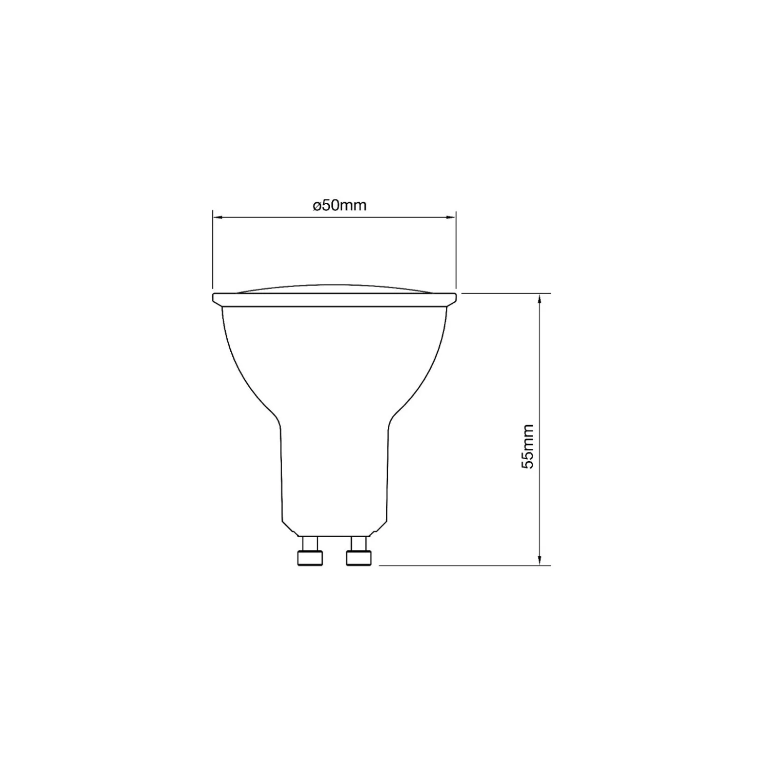 Noxion PerfectColor LED Spot GU10 PAR16 6.7W 650lm 120D - 927 Extra Varm Vit | Bästa Färgåtergivning - Dimbar - Ersättare 50W