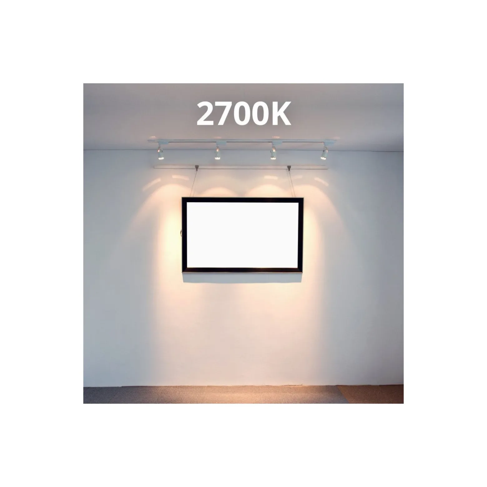 Noxion PerfectColor LED Spot GU10 PAR16 4W 345lm 36D - 930 Varm Vit | Bästa färgåtergivning - Dimbar - Ersättare 50W