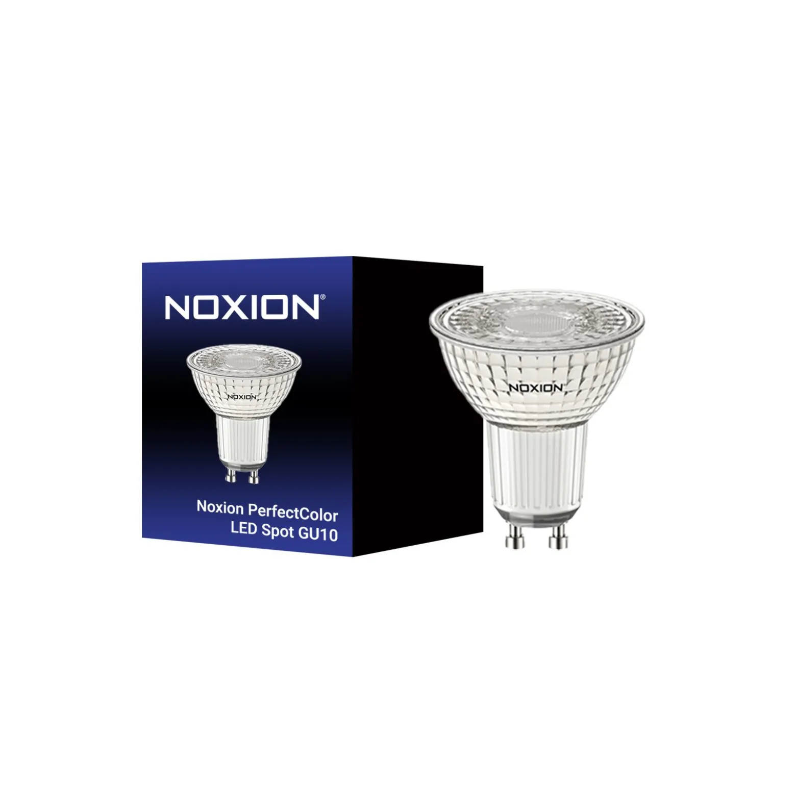 Noxion PerfectColor LED Spot GU10 PAR16 3W 230lm 60D - 927 Extra Varm Vit | Bästa färgåtergivning - Dimbar - Ersättare 35W