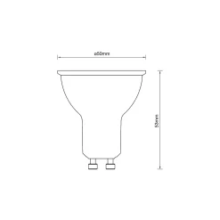 Noxion PerfectColor LED Spot GU10 PAR16 6.7W 575lm 36D - 927 Extra Varm Vit | Bästa Färgåtergivning - Dimbar - Ersättare 80W
