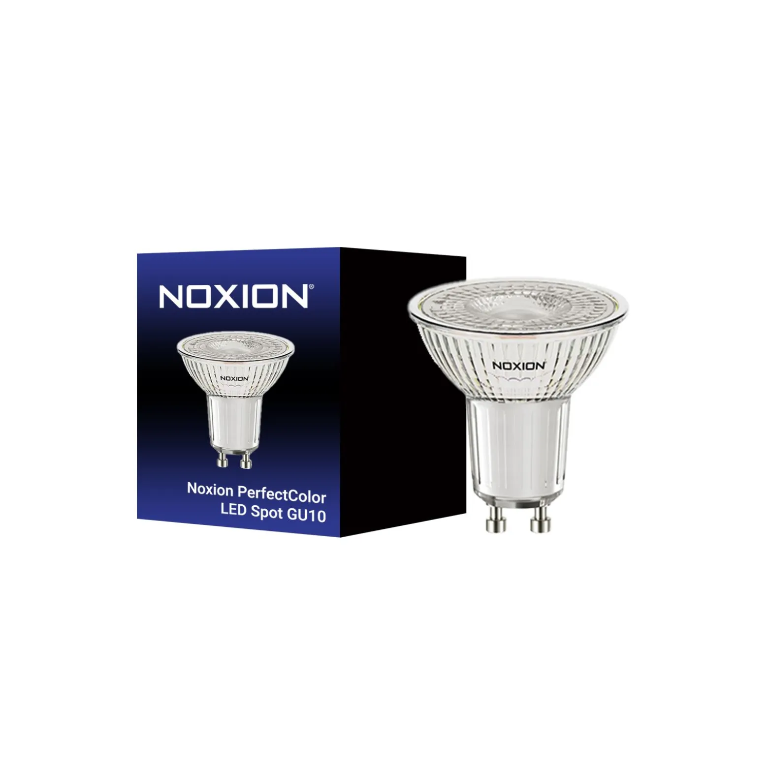Noxion PerfectColor LED Spot GU10 PAR16 4W 345lm 36D - 940 Kallvit | Bästa färgåtergivning - Dimbar - Ersättare 50W