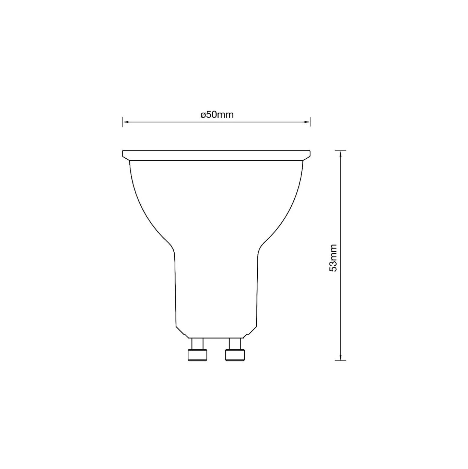 Noxion PerfectColor LED Spot GU10 PAR16 6.7W 575lm 60D - 927 Extra Varm Vit | Bästa Färgåtergivning - Dimbar - Ersättare 80W