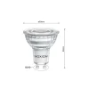 Noxion PerfectColor LED Spot GU10 PAR16 6.7W 575lm 36D - 940 Kallvit | Bästa Färgåtergivning - Dimbar - Ersättare 80W
