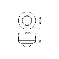 Osram Dali-2 Sensor PD HB CM