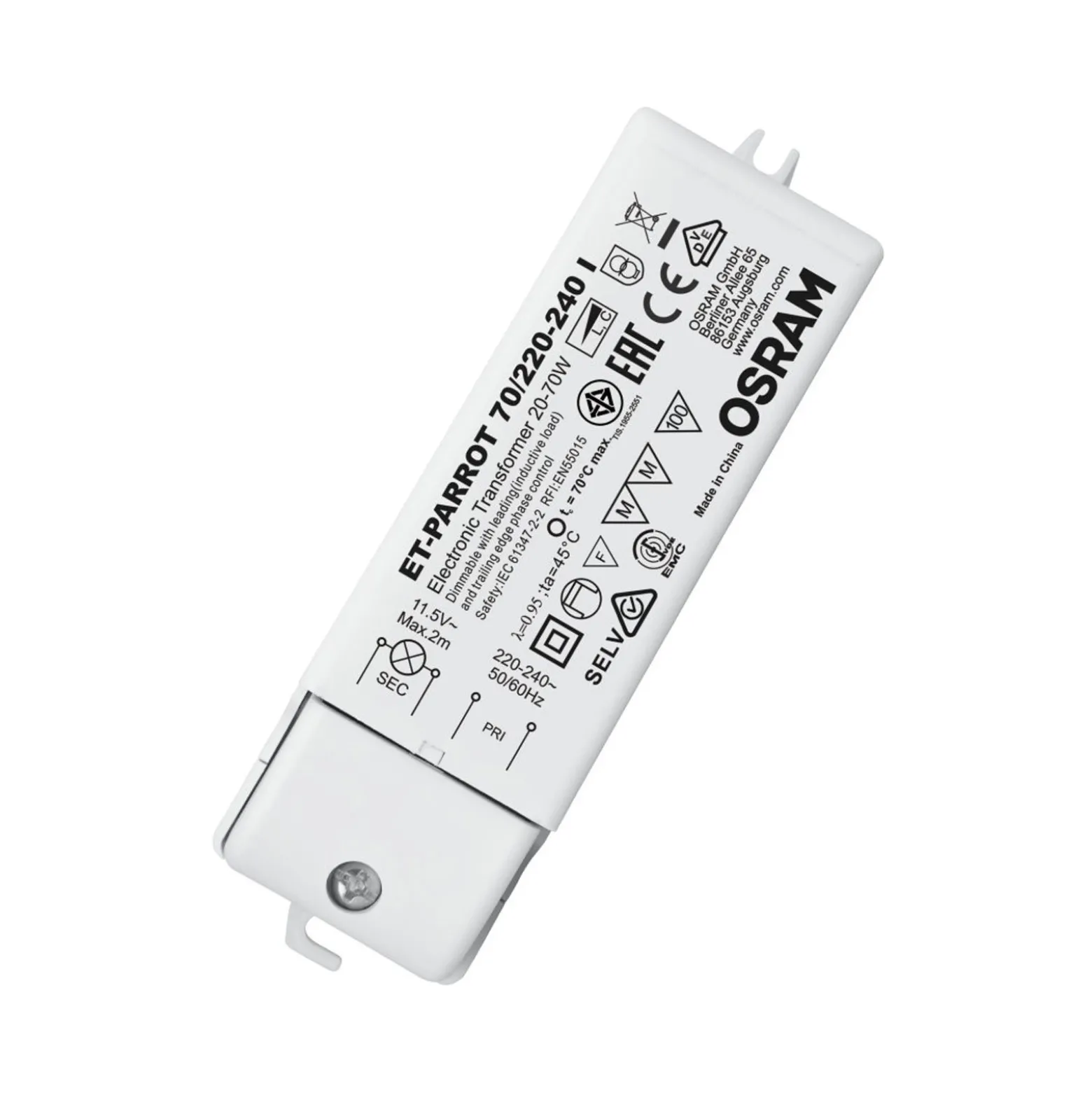 Osram Electronic transformator ET-PARROT 70/220-240 I