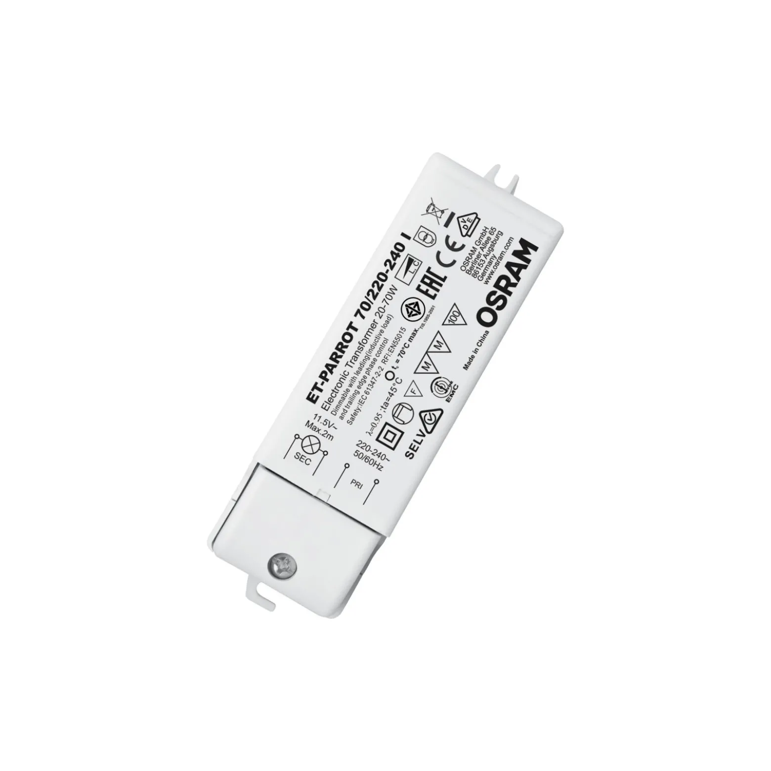 Osram Electronic transformator ET-PARROT 70/220-240 I