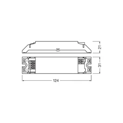 Osram LED Drivdon Optotronic Intelligent Dali Dimbar 700 NFC