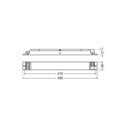 Osram LED Drivdon Optotronic Intelligent Dali Dimbar 1A0 NFC L