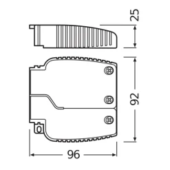 Osram Optotronica Kabelklämma A-Stil TL