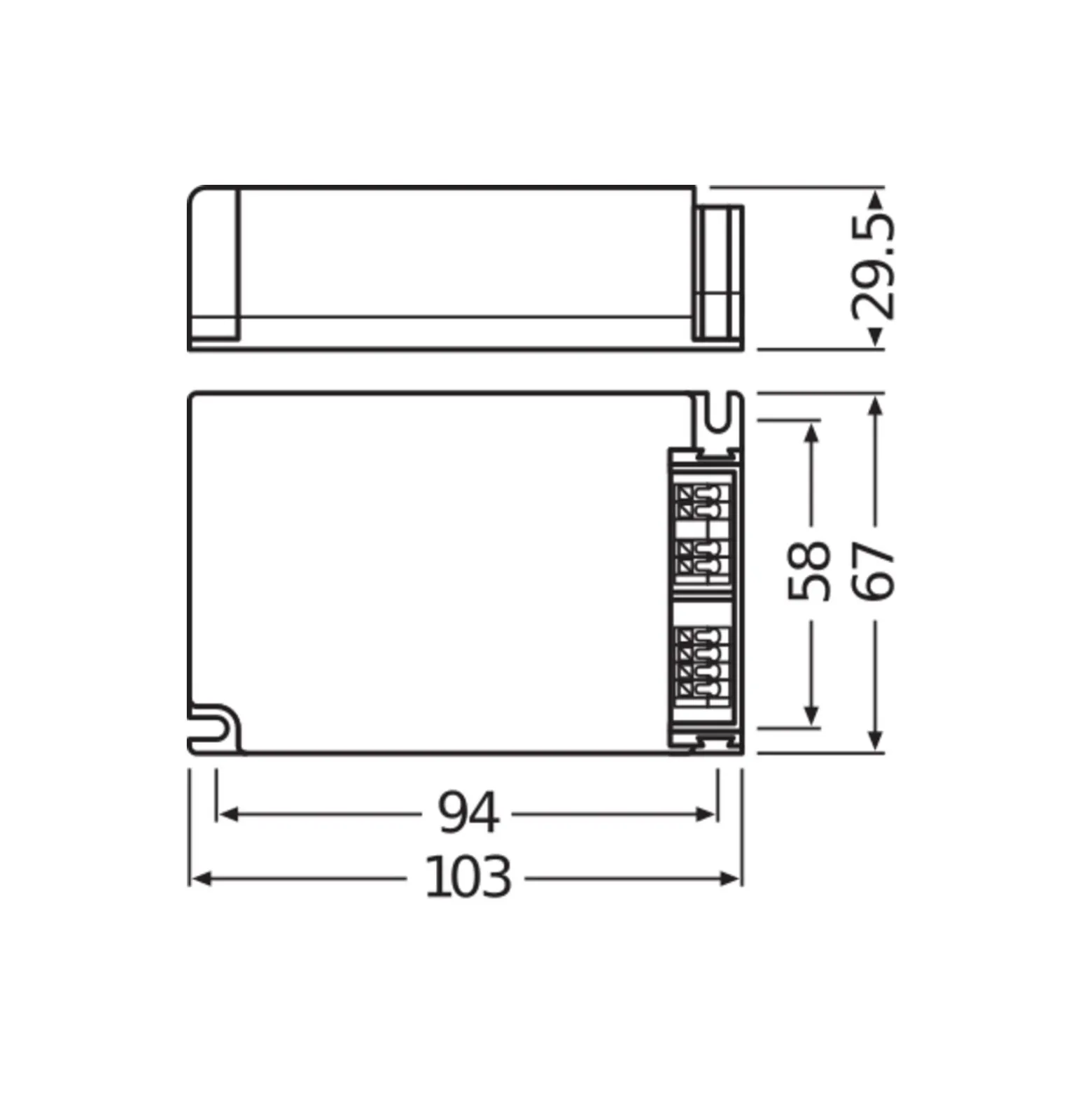Osram OTI DALI 25/220-240/700 LT2 DIMVS20