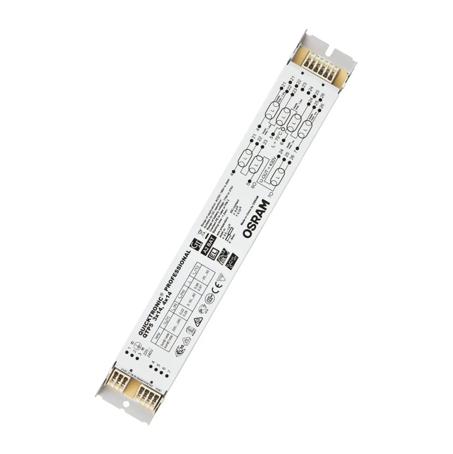 Osram QTP5 3X14.4X14/220-240