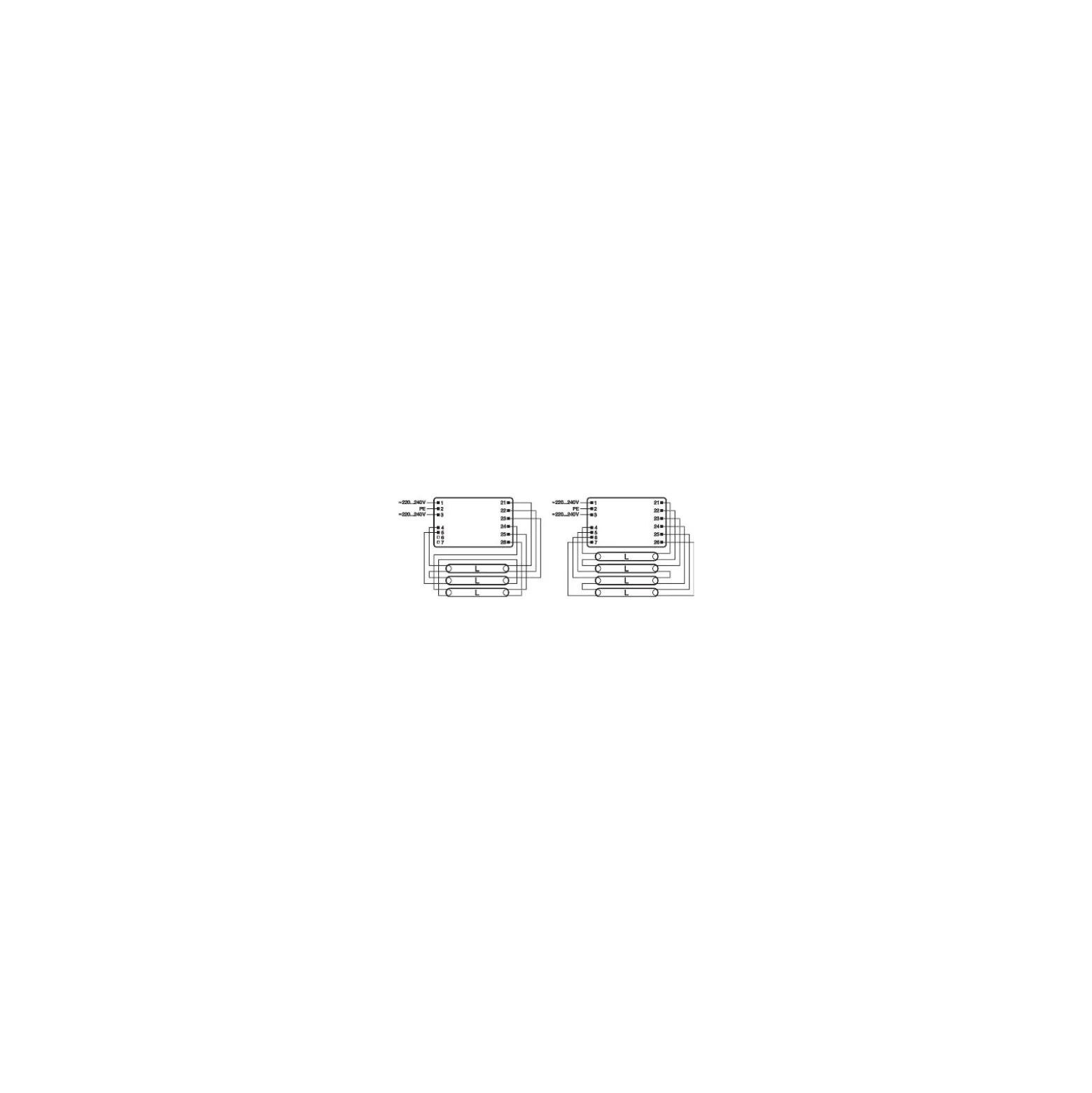 Osram QTP5 3X14.4X14/220-240
