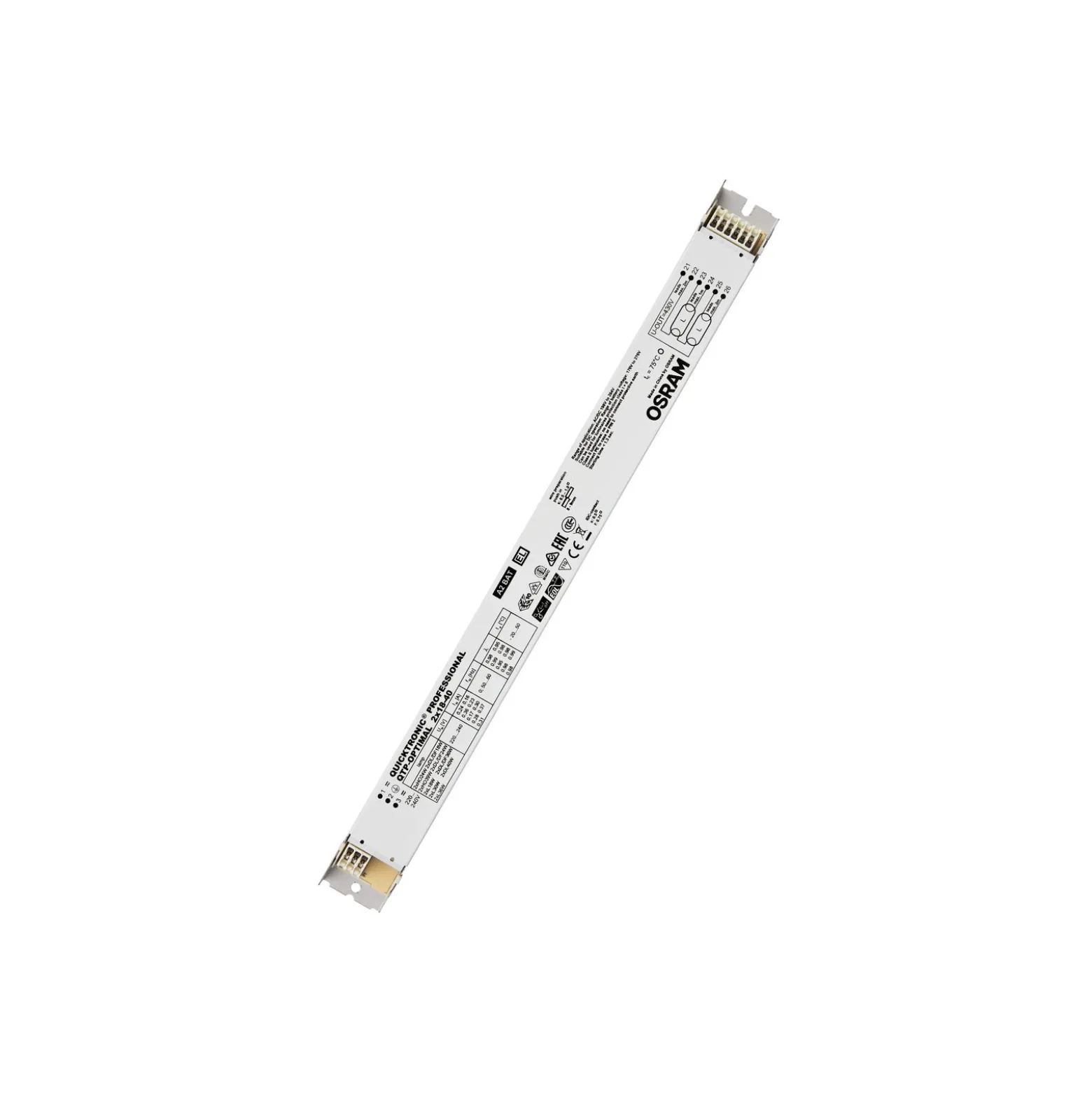 Osram Quicktronic QTP Optimal 220-240V 2x 18-40 W