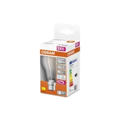 Osram Classic LED B22d Päron Filament Matt 11W 1521lm - 865 Dagsljus | Dimbar - Ersättare 100W