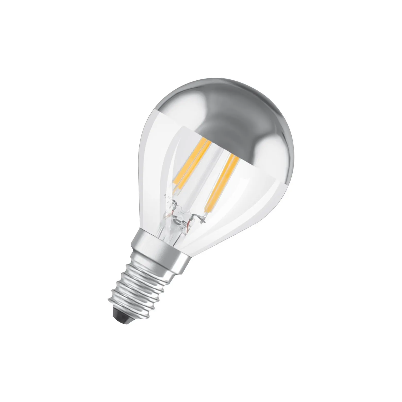Osram Classic LED E14 Boll Filament Klar 4W 350lm - 827 Extra Varm Vit | Ersättare 31W