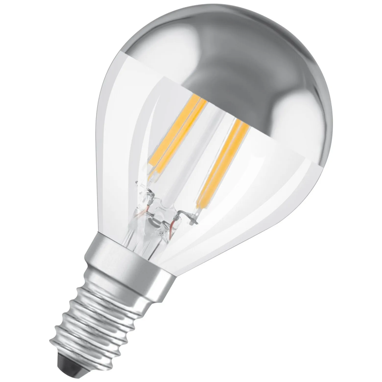Osram Classic LED E14 Boll Filament Klar 4W 350lm - 827 Extra Varm Vit | Ersättare 31W