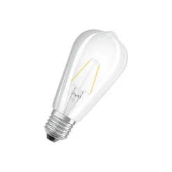 Osram Classic LED E27 Edison Filament Klar 2.5W 250lm - 827 Extra Varm Vit | Ersättare 25W