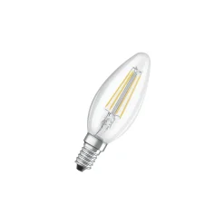 Osram Classic LED E14 Kronljus Filament Klar 4W 470lm - Relax and Active - 827 Extra Varm Vit | Ersättare 40W